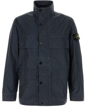 Stone Island Light Jackets - Blu