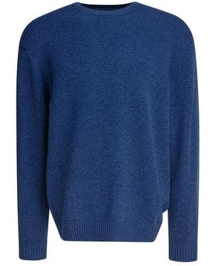 Beams Plus Round-Neck Knitwear - Blue