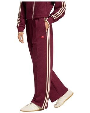 adidas Fitness ,Rood ,Katoen Firebird Crop Track Pants