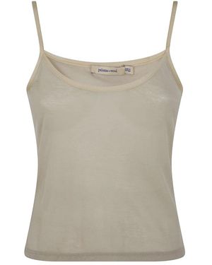 Paloma Wool Tops ,Bruin ,Nasem Top - Grijs