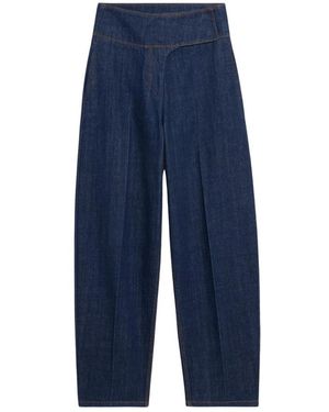 Ami Paris Jeans ,Blauw ,Katoen Balloon Fit Jeans