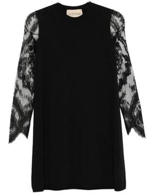 Valentino Short Dresses - Black
