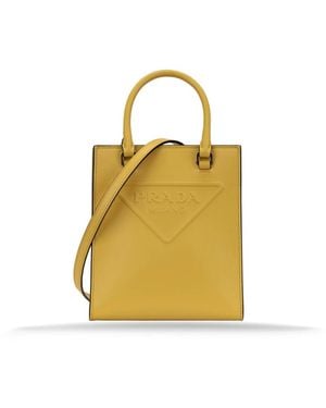 Prada Tote Bags - Amarillo