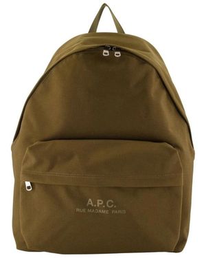 A.P.C. Backstage Rugzak - Groen