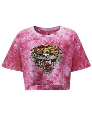 Ed Hardy T-Shirts - Rosa