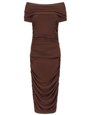 Des Phemmes Party Dresses - Brown