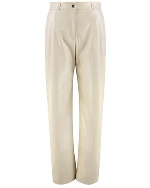 Pinko Broeken ,Katoen Panino Balloon Pants - Naturel
