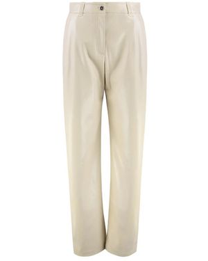 Pinko Wide Trousers - Natural