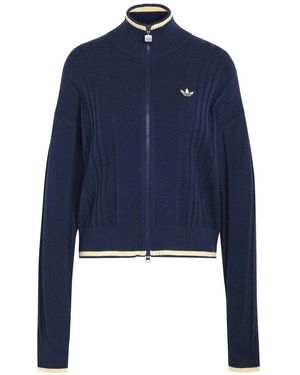 adidas Long Sleeve Training Tops - Bleu