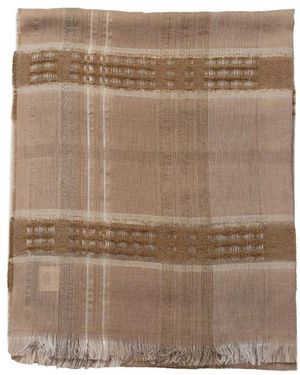 Gran Sasso Accessoires ,Bruin ,Wol Wollen Sjaal