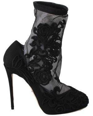 Dolce & Gabbana Heeled Boots - Negro