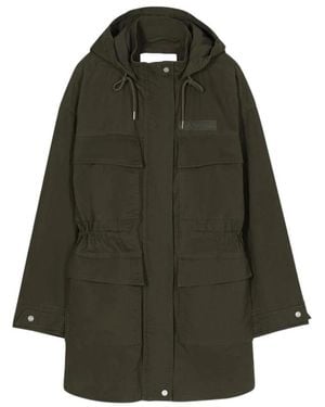 Closed Utility Parka - Groen