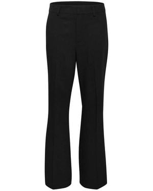 Kaffe Wide Trousers - Black