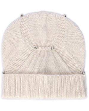 Kangra Cappello Losanghe Ricamo Caboucon - Naturel