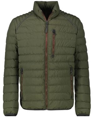 Lerros Leichte Gesteppte Jacke Mit Reflektierenden Details - Grün