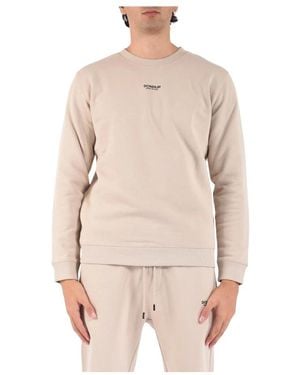 Dondup Katoenen Crewneck Sweatshirt - Naturel