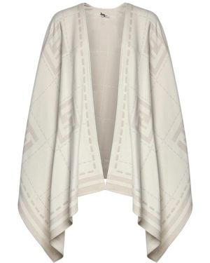 Fendi Ponchos - White