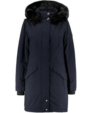 Wellensteyn Jassen ,Blauw ,Leer Delicy Winterparka