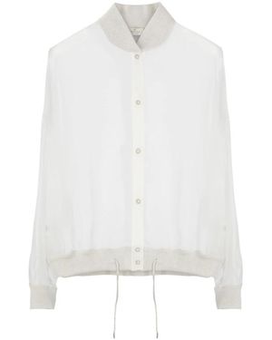 Panicale Bomber Jackets - Blanco