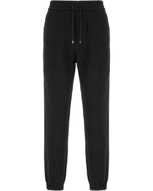 Saint Laurent Broeken ,Zwart ,Katoen Cotton Joggingbroek