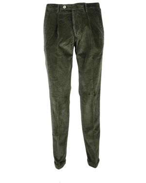 Michael Coal Slim-Fit Broeken - Groen