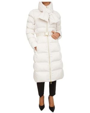 Elisabetta Franchi Parkas - White