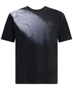 MM6 by Maison Martin Margiela T-Shirts - Zwart