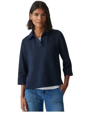 Opus Tijdloos T-Shirt - Blauw