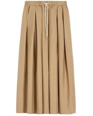 Max Mara Midi Skirts - Natural