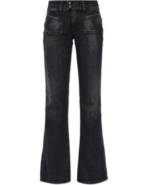 DIESEL Flared Jeans - Negro
