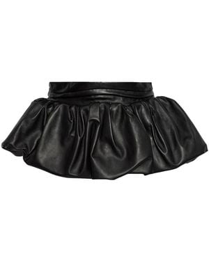 Chloé Leather Skirts - Negro