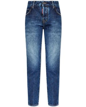 DSquared² Jeans ,Blauw ,Katoen Teddy Jeans