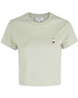 Maison Kitsuné T-Shirts - Green