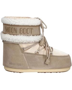 Moon Boot Icon Low Pearly Plus Boot - Natur