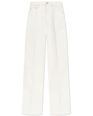 Officine Generale Straight Jeans - Blanc