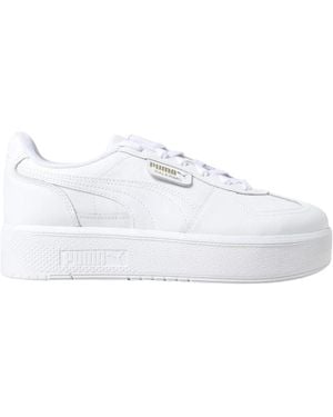 PUMA Palermo Platform Sneaker - Wit