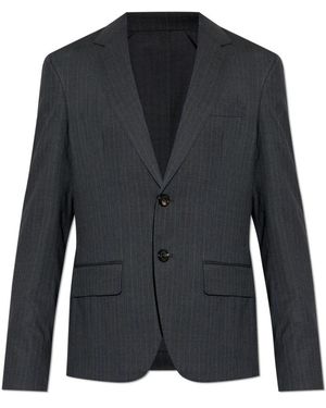 DSquared² Gestreifter Blazer - Schwarz