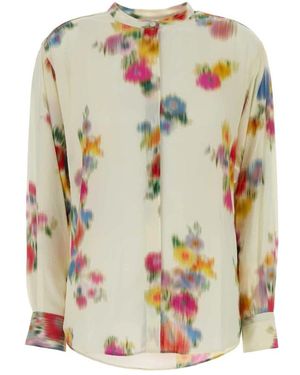 Isabel Marant Printed Crepe Catchell Shirt - Meerkleurig