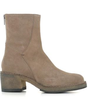 Pantanetti Heeled Boots - Brown