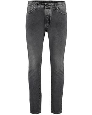 Palm Angels Slim Fit Jeans - Grey