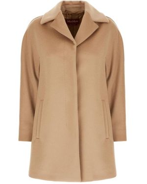 Max Mara Stilvolle Mäntel Für Frauen - Braun