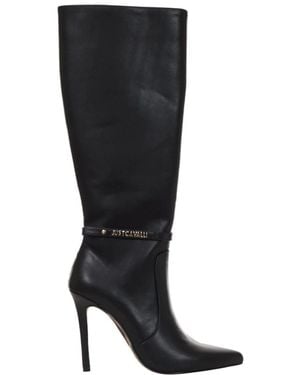 Roberto Cavalli Heeled Boots - Negro