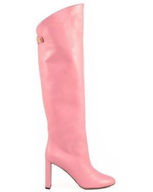 Maison Skorpios Heeled Boots - Rosa