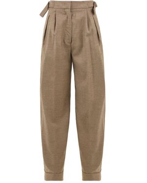 Drumohr Braune hose für frauen lp619lpc 545 - Natur