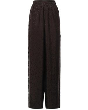 Pinko Wide Trousers - Negro