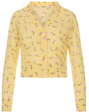 Jil Sander Cardigans - Amarillo