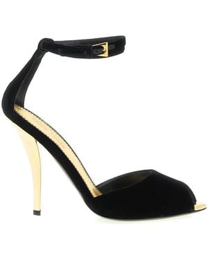 Paris Texas High Heel Sandals - Noir
