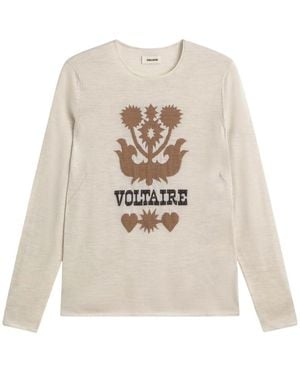 Zadig & Voltaire Long Sleeve Tops - Bianco