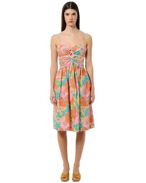 Manoush Midi Dresses - Multicolor