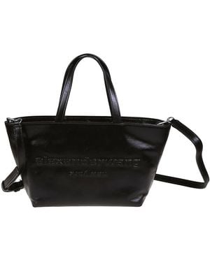 Alexander Wang Punch Small Afneembare Band Tas - Zwart